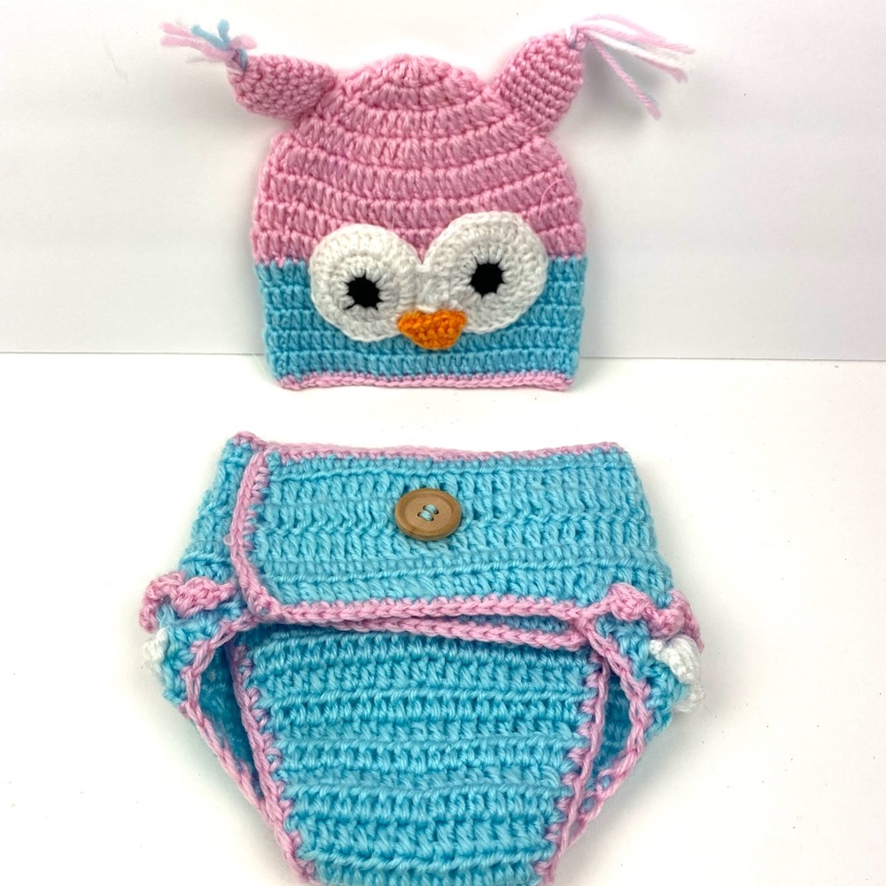 Owl Baby Knit Halloween Outfit